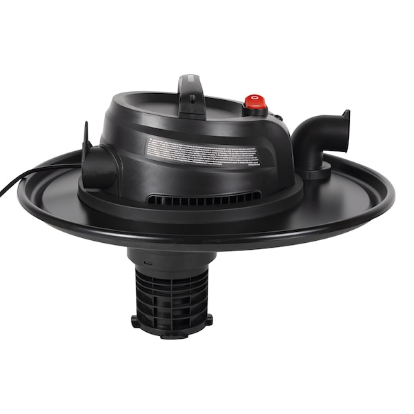 Dayton Electric Drum-Top Head W/ Wet/Dry Vacuum Kit  for 55 gal Drum, 1-7/8 in Dia Hose - 61HV93