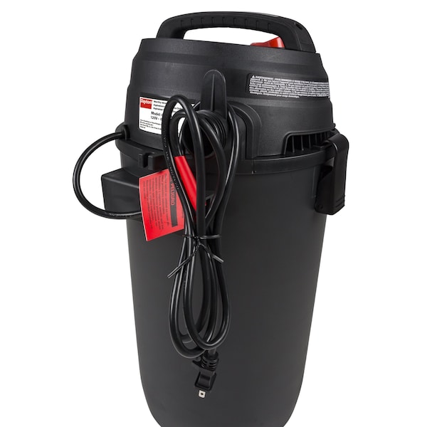 Dayton Shop Vacuum, 3 1/2 gal, 3 hp - 61HV94