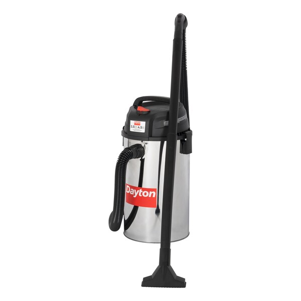 Dayton Shop Vacuum, 3 3/4 gal, 3 1/2 hp - 61HV95
