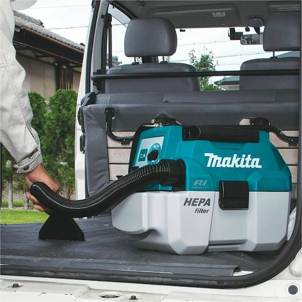 Makita 18V LXT Brushless 2.0Gal HEPA Wet/Dry Canister Vacuum - XCV11Z