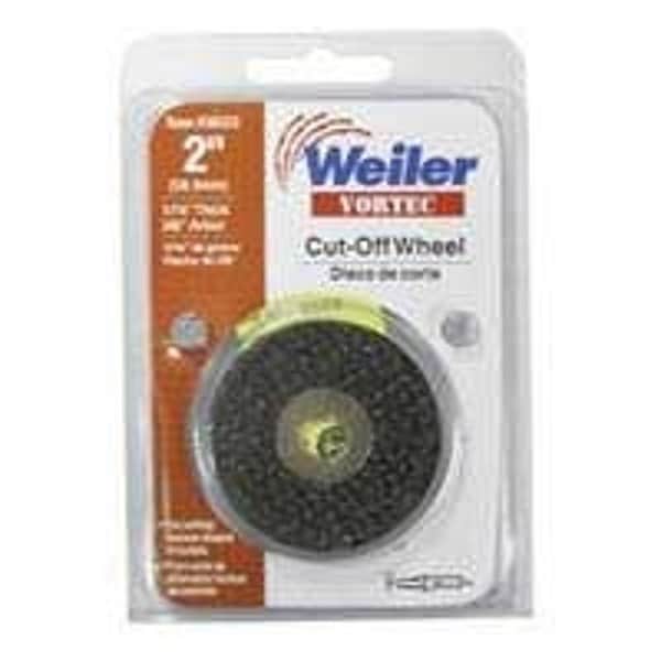 Rueda de Corte Vortec Pro, 2 pulgadas de diámetro, 1/16 de pulgada de grosor, 3/8 de pulgada en el mandril, grano 60, abrasivo de óxido de aluminio - 36533