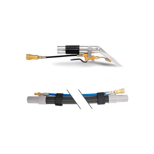 Edic 1039-9502FB Detailing and Upholstery Cleaning Tool W/ Stainless Steel Head & 8 Hose Assembly - 839ACK