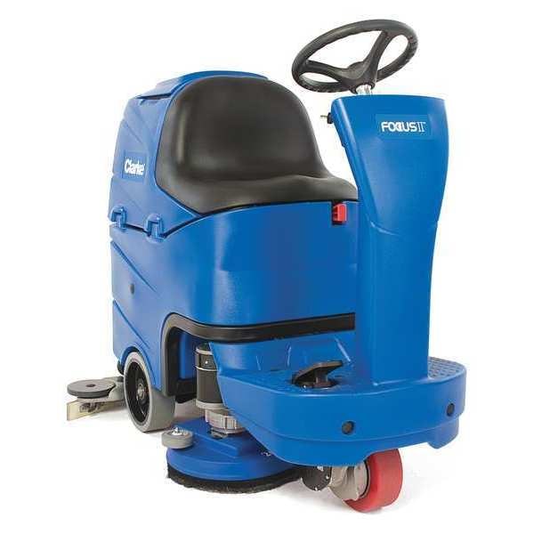 Clarke Rider Floor Scrubber, 26 in., Disc, 255Ah - 56382627