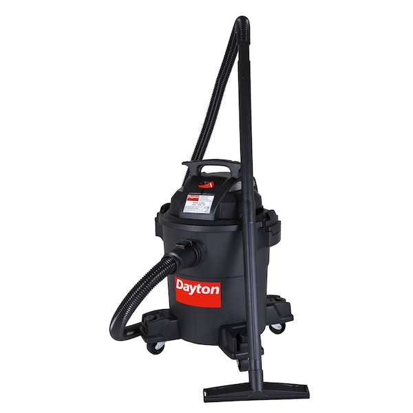Dayton General Purpose Wet/Dry Vacuum, 6 gal, 1,080 W - 61HV81