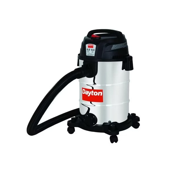 Dayton Wet/Dry Vacuum, 8 gal, 1,200 W - 61HV90