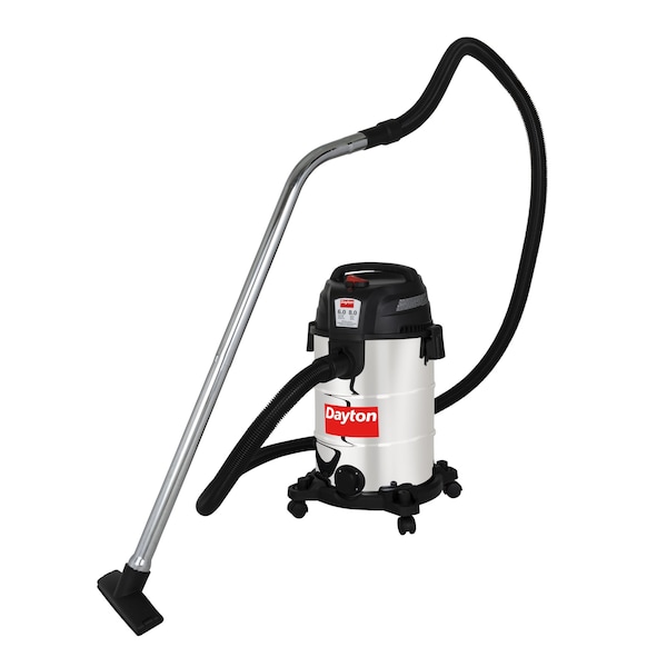 Dayton Wet/Dry Vacuum, 8 gal, 1,200 W - 61HV90