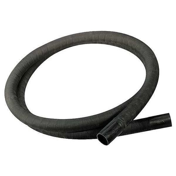 Tornado Vacuum Hose, 2 in dia., 16 ft., Black - 90324