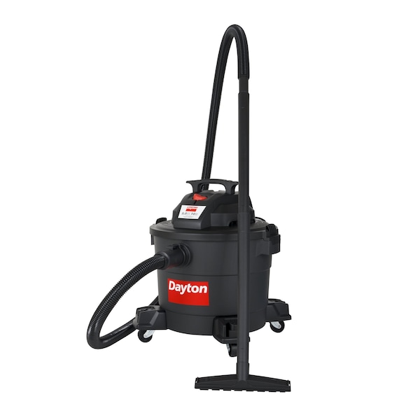 Dayton General Purpose Wet/Dry Vacuum, 10 gal, 1,080 W - 61HV83
