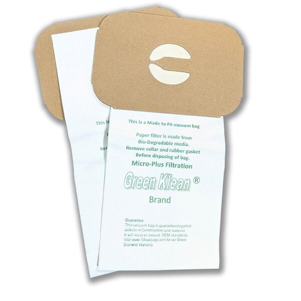 Green Klean Electrolux Tank Style C Replacement Vacuum Cleaner Bags - GKH-ELECT C M