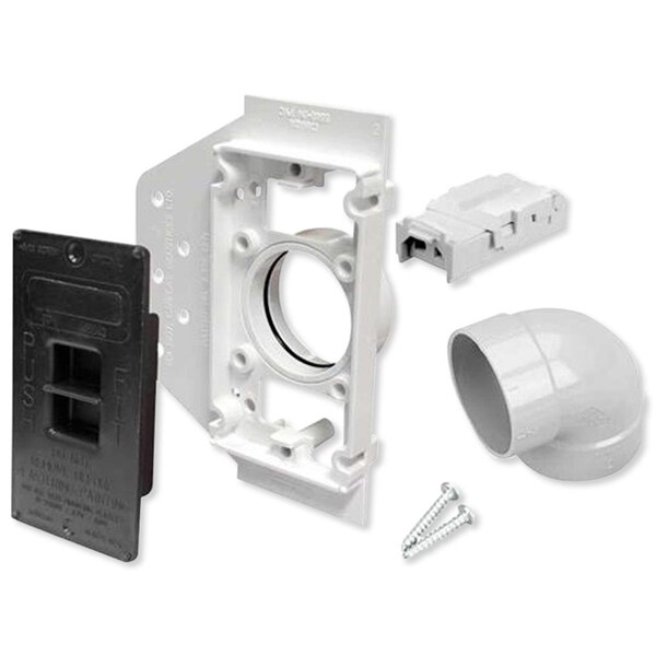Nutone NU  Central Vacuum Electra-Valve II Wall Inlet Rough-In Kit - CI399RK