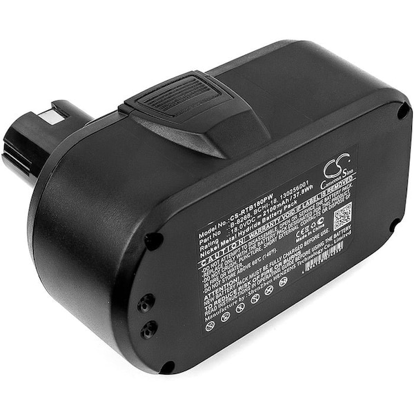 Bsc Preferred Ryobi FL1800 HBD750R HD1800M HP1802M R10530 R10630 R10 Power Tool Repl. Battery - CS-RTB180PW