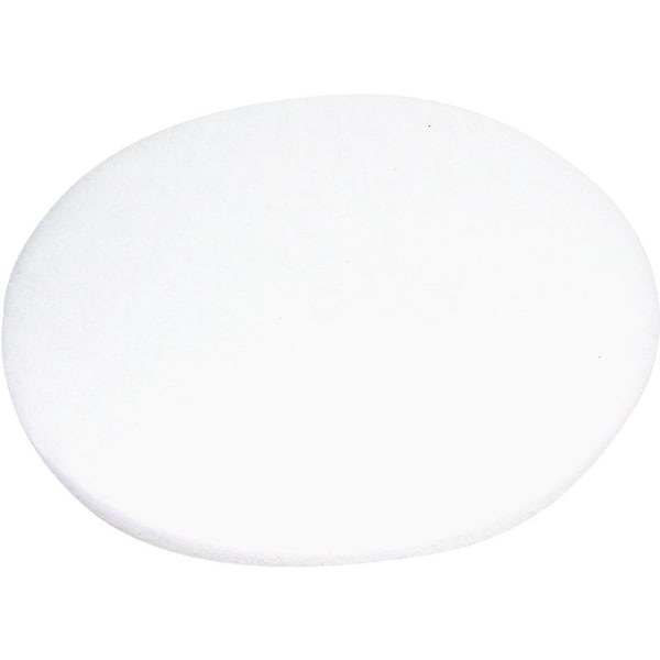North American Paper 422214 Polishing Pad, White - 970441