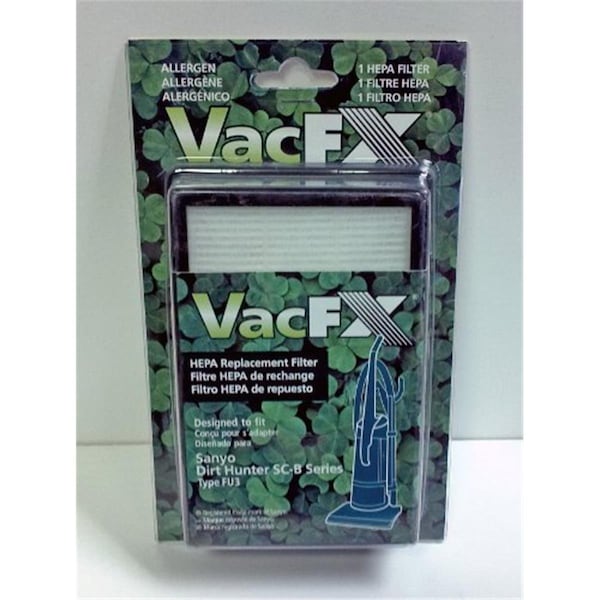 Sanyo Hepa Filter Fits  Upright Dirt Hunter Vacuum - - SA382803