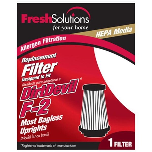 Elco Laboratories Elco Laboratories 70456 Dirt Devil F2 Hepa Filter - 167328