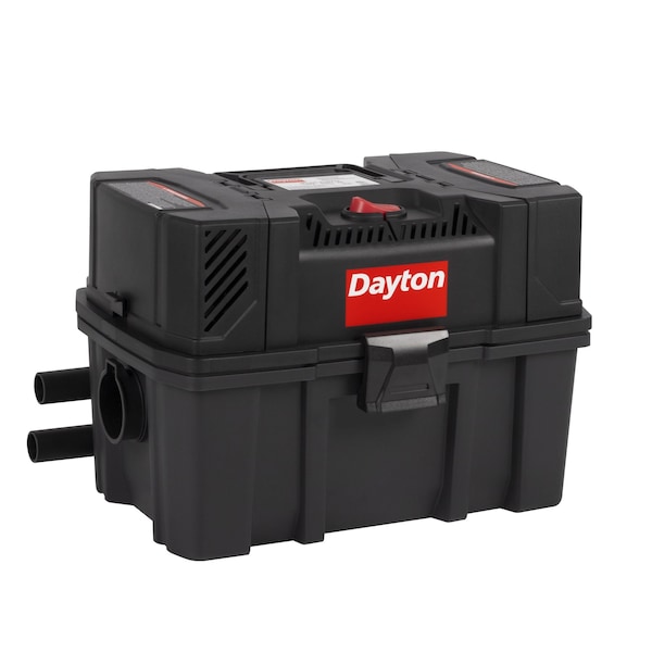 Dayton Portable Wet/Dry Vacuum, 4 gal, 1,080 W - 61HV79