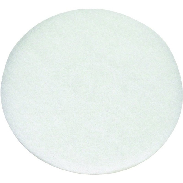 North American Paper 424614 Polishing Pad, White - 970474