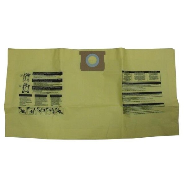 Cleva Accessories - Domestic Cleva Accessories - Domestic 3 Pack 8 To 10 Gallon High Efficieny Vacuum Filter - VHBM