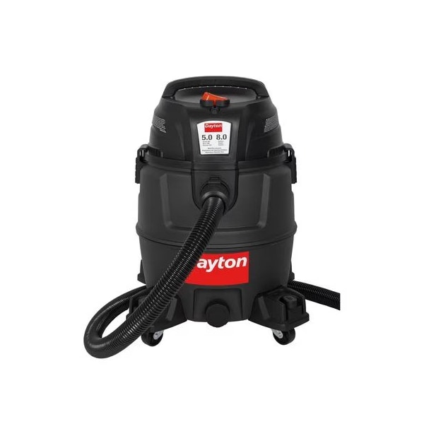 Dayton General Purpose Wet/Dry Vacuum, 6 gal, 1,080 W - 61HV82