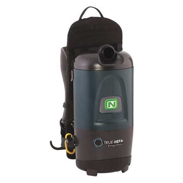 Nobles Backpack Vacuum, 6 qt., Aluminum Wands, 10A - 9013476