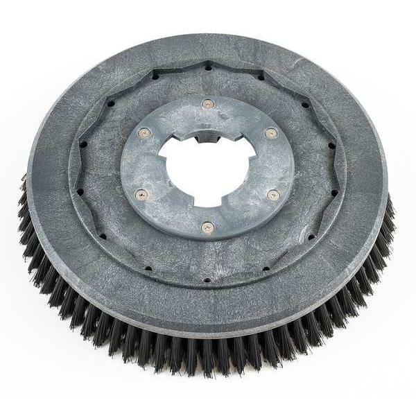 Dayton Scrub Brush, 15 in., Blk, Mfr. No. FANG15B - 30XJ26