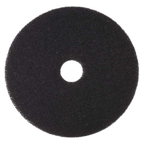 Tough Guy Stripping Pad, Black, Size 17", Round, PK5 - 402W01