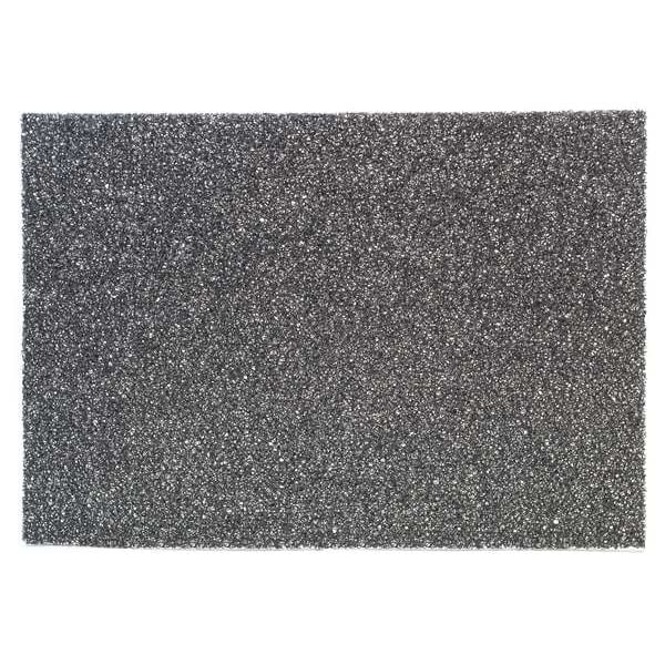 3M Stripping Pad, 28 In x 14 In, Black, PK10 - 7200-28X14