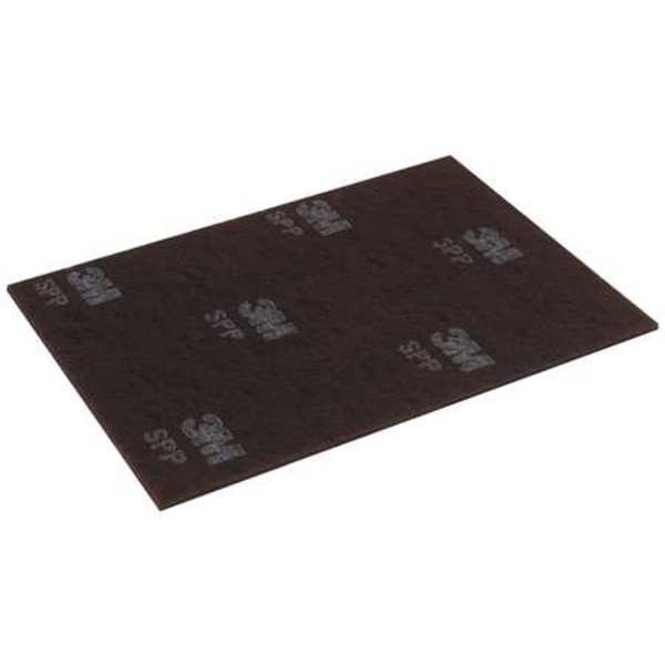 Scotch-Brite Stripping Pad, 28 In x 14 In, Maroon, PK10 - SPP14X28