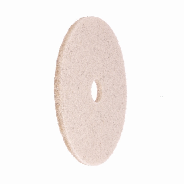 Boardwalk Natural Hog Hair Burnishing Floor Pads, 21" Diameter, PK5 - BWK4021NHE