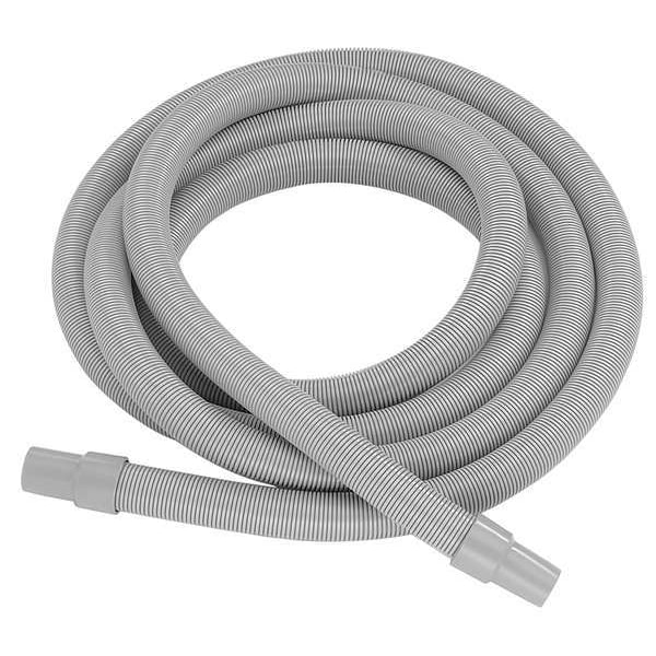 Guardair Vacuum Hose, 1-1/2 In x 10 ft, Gray, Nylon - N69110