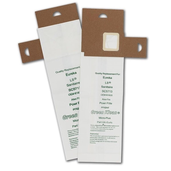 Green Klean Eureka LS LiteSpeed & Sanitaire SC5713 Replacement Vacuum Bags, 36PK - GR134955