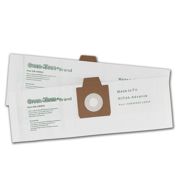 Green Klean Nilfisk-Advance UZ934 Replacement Vacuum Bags, 100PK - GR134970