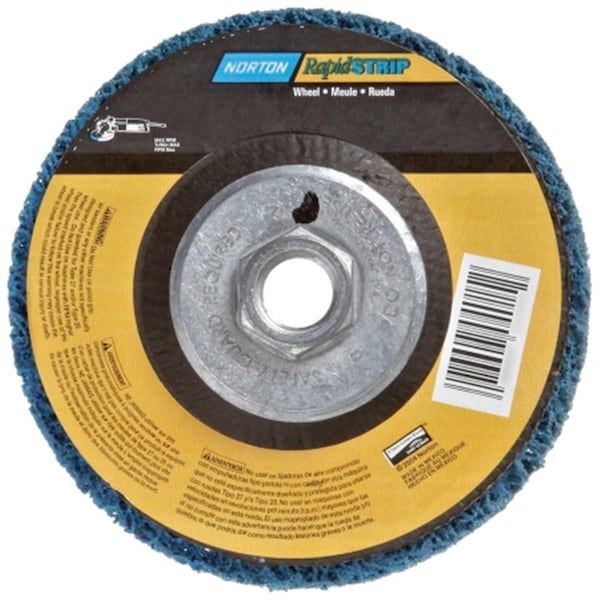 Disco de Centro Rápido Norton Co. Rapid Strip, 4.5 x 0.62 in.-11 - 547-07660704015