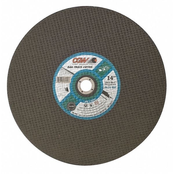 Cgw Abrasives CutOff Whl, 16x1/8x1, ZA24RBF, T1 - 36163

Rueda de Corte Abrasivo Cgw, 16x1/8x1, ZA24RBF, Tipo 1 - 36163