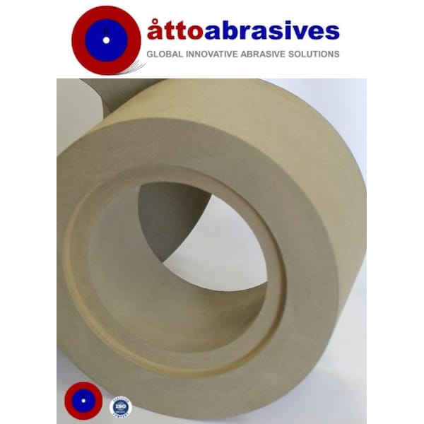 Rueda de alimentación reguladora de abrasivos Atto Tipo 7. 12" x 8" x 5" - 4W300-200-AR7