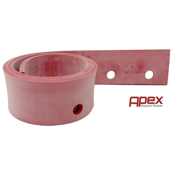 Gofer Parts Replacement Squeegee - Rear (A) For Betco E1268600, Fimap 405498 - GSQ1158AX