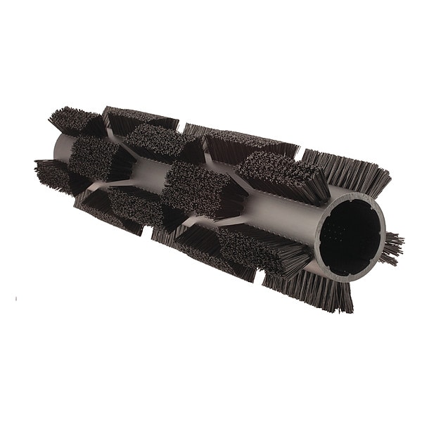 Tennant Floor Machine Brush, 12 in Dia, Black - 1038430