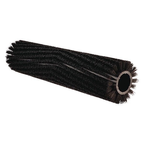 Tennant Floor Machine Brush, 9 in Dia, Black - 386230