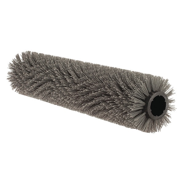 Tennant Floor Machine Brush, 8 in Dia, Gray - 1062578