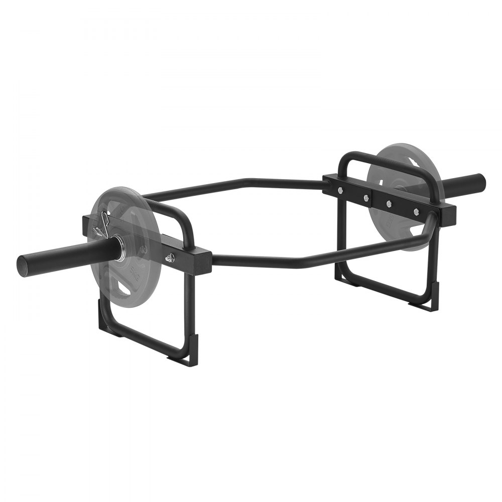 VEVOR Trap Bar, 500 LBS Hex Barbell Trap Bar, 55.7" Squat Deadlift Barbell, 25mm Diameter Weight Lifting Strength Training Shrug Bar with Handle, Home Gym for Squats, Deadlifts, Shrugs - LJYLG2YCDT50P5WRUV0