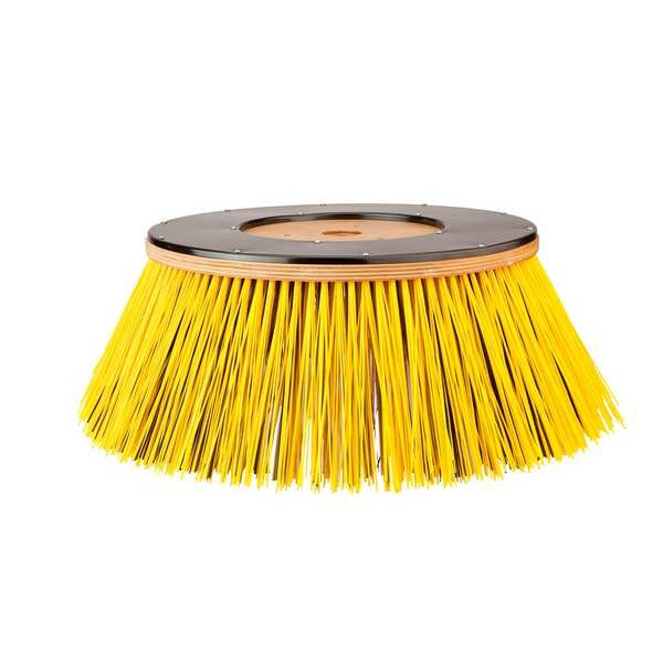 Tennant Rotary Brush, 32 in Dia, Yellow - 1253546