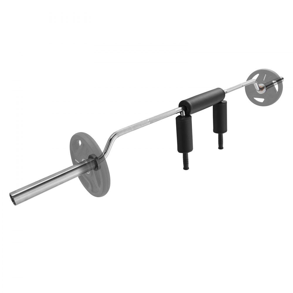 VEVOR Safety Squat Bar, 700 LBS Fitness Squat  Bar, Safety Squat Bar Attachment with Shoulder and Arm Pads, 28mm Diameter Weight Bar, Ideal for Front Squats, Lunges, Rehab, Physical Therapy - GLG2YCDBS150OUNZ2V0