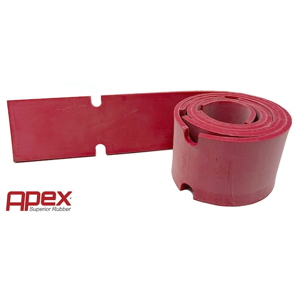 Gofer Parts Replacement Squeegee Front - 1/8 Apex - For Nilfisk/Advance 30717L1 - GSQ1034BX