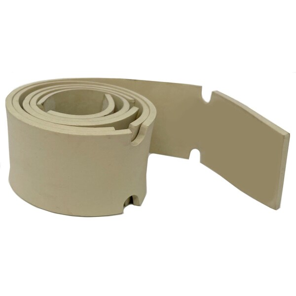 Gofer Parts Replacement Squeegee Front - 1/8 Tan - For Nilfisk/Advance 30717L1 - GSQ1034BT