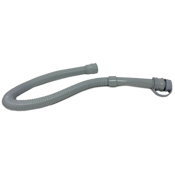 Gofer Parts Replacement Drain Hose W/ Squeeze Cuff & Drain Cap - Full Assembly For Nilfisk/Advance 56381924 - GHSD15053