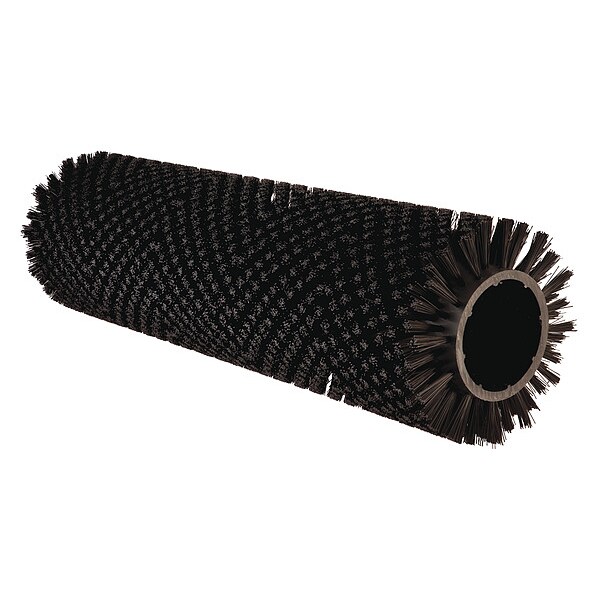 Tennant Floor Machine Brush, 12 in Dia, Black - 1030969
