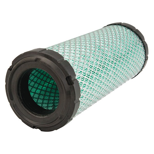 Tennant Air Filter, 10 3/8 in L, Blk/Grn - 369746