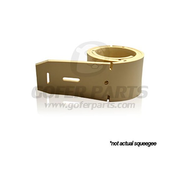Gofer Parts Replacement Squeegee Front - 1/8 Tan - For Nobles/Tennant 1014091 - GSQ1018BT