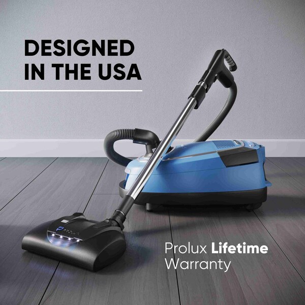 Prolux Canister Vacuum Cleaner with Wessel Werk EBK360 Power Nozzle - QX90