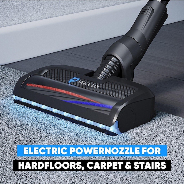 Prolux Canister Vacuum Cleaner with Wessel Werk EBK250 Power Nozzle - QX60