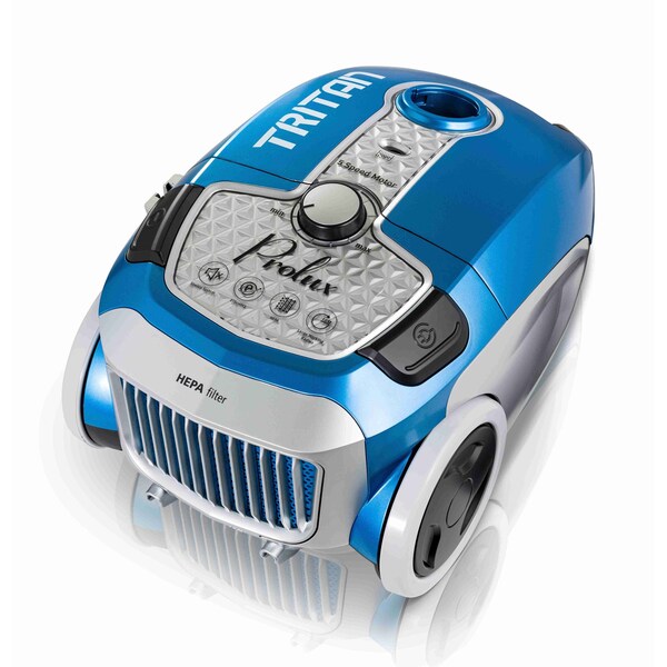Prolux Tritan Canister Vacuum with Sealed HEPA Filtration and 12 Amp Motor - PROLUX_TRITAN_BLUE